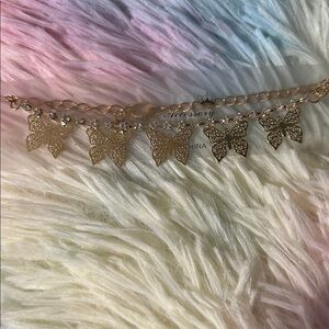 Delicate Gold Butterfly Bracelet